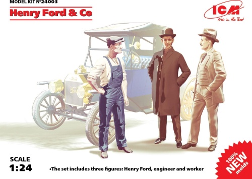Henry Ford and Co 1:24 ICM 24003