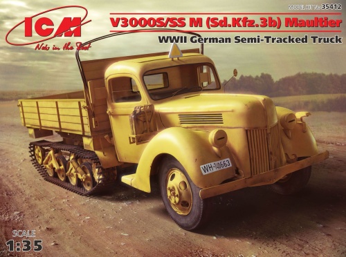 V3000S/SS M (Sd.Kfz.3b) Maultier 1:35 ICM 35412