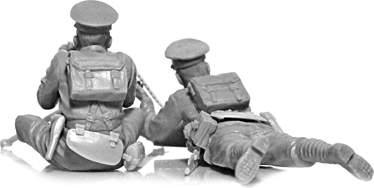 Zdjęcie dodatkowe produktu Załoga brytyjskiego MG Vickers z I wojny światowej 1:35 ICM 35713