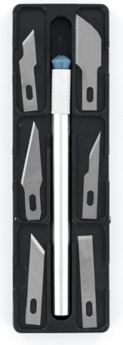 Modelcraft type #1 modeling knife (scalpel) with Shesto blades PKN1006