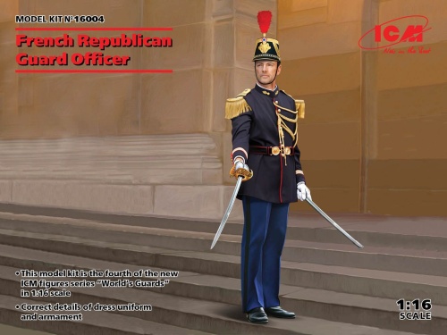 Officer of the French Republican Guard 1:16 ICM 16004