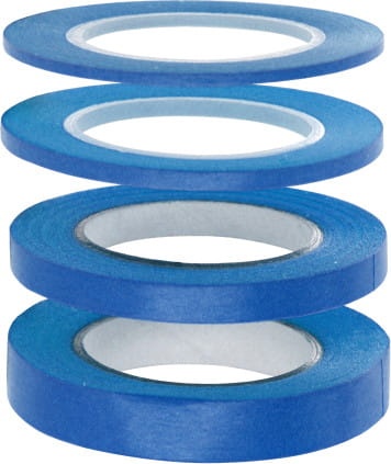 Zdjęcie główne produktu Taśma maskująca do krzywizn (Zestaw 1, 2, 3 i 6m) Modelcraft Shesto PMA3000-4