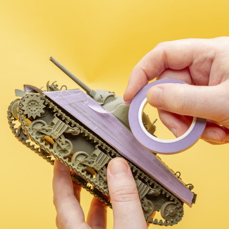 Zdjęcie dodatkowe produktu Zestaw taśm maskujących (1, 2, 3, 6mm) Modelcraft Low-Tack Shesto PMA5000-4