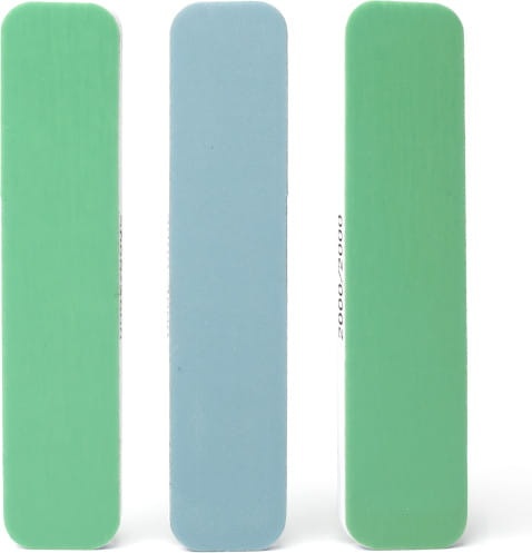 Set of flexible fine files (1500, 2000, 3000) (90x19x6mm) Modelcraft Shesto PAB1600