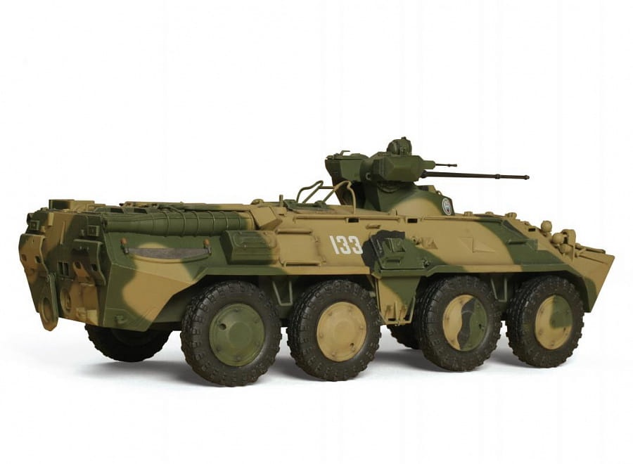 Zdjęcie dodatkowe produktu BTR-80A Rosyjski transporter opancerzony 1:35 Zvezda 3560