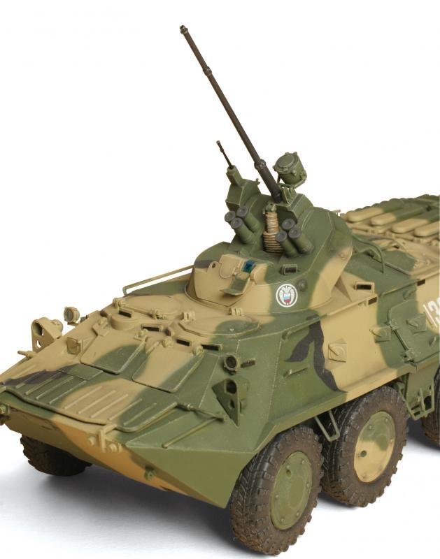 Zdjęcie dodatkowe produktu BTR-80A Rosyjski transporter opancerzony 1:35 Zvezda 3560