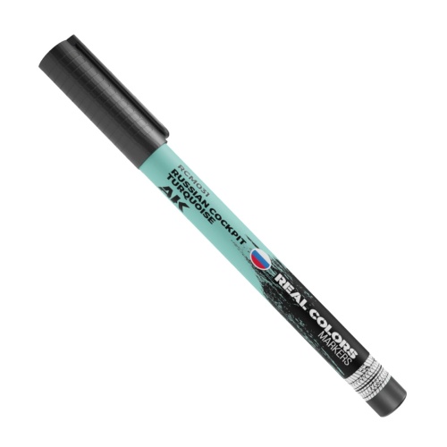 Russian Cockpit Turquoise Marker Real Color AK Interactive RCM031
