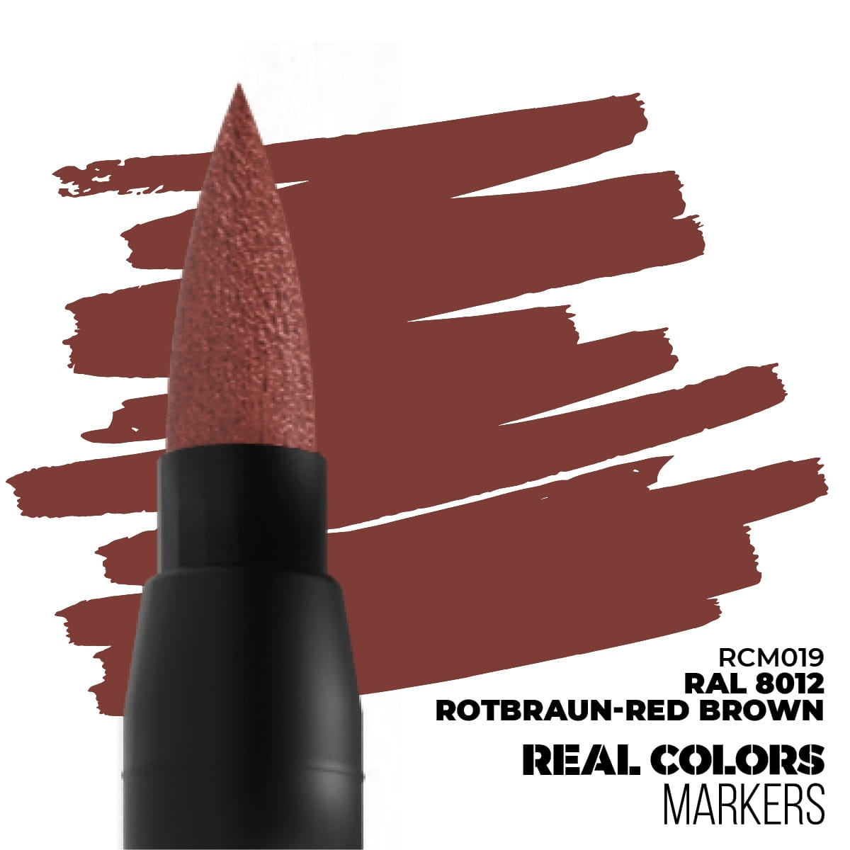Zdjęcie dodatkowe produktu Red Brown (Rotbraun) RAL8012 Real Color AK Interactive RCM019
