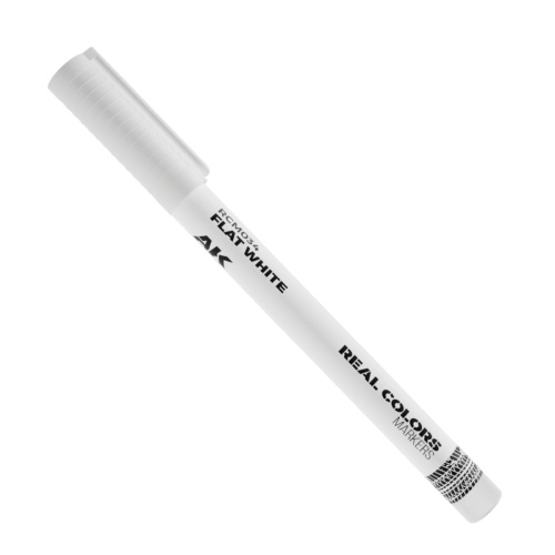 Flat White Real Color Marker AK Interactive RCM034