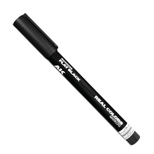 Flat Black Real Color Marker AK Interactive RCM033