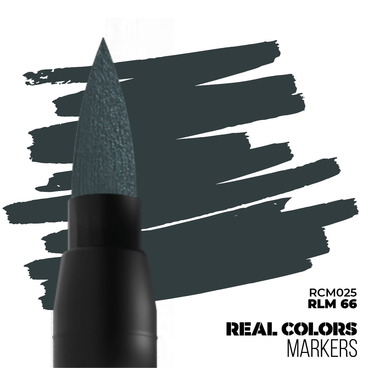 Zdjęcie dodatkowe produktu RLM66 (Dark Grey) Real Color Marker AK Interactive RCM025