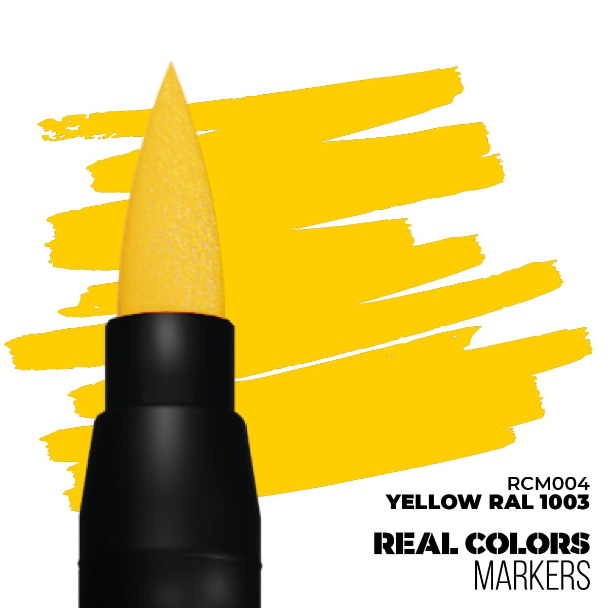 Zdjęcie dodatkowe produktu Yellow RAL1003 Real Color Marker AK Interactive RCM004