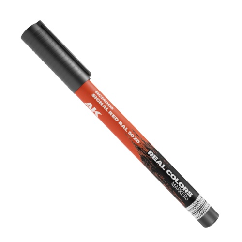 Signal Red RAL3020 Real Color Marker AK Interactive RCM003
