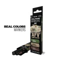 Zdjęcie główne produktu LATE GERMAN AFV CAMO COLORS Real Color Markers AK Interactive RCM108