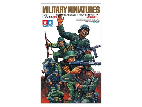 German Assault Troops 1:35 Tamiya 35030