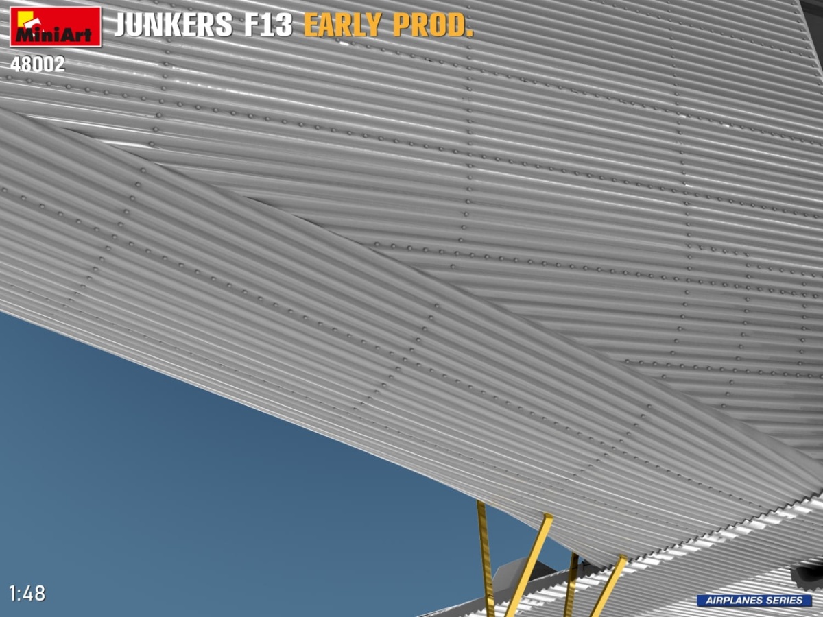 Zdjęcie dodatkowe produktu Junkers F13. Wczesna Produkcja 1:48 MiniArt 48002