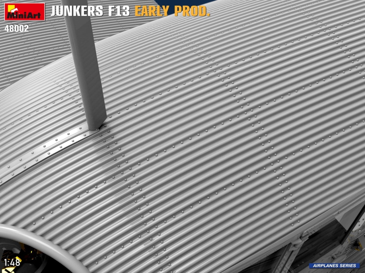 Zdjęcie dodatkowe produktu Junkers F13. Wczesna Produkcja 1:48 MiniArt 48002