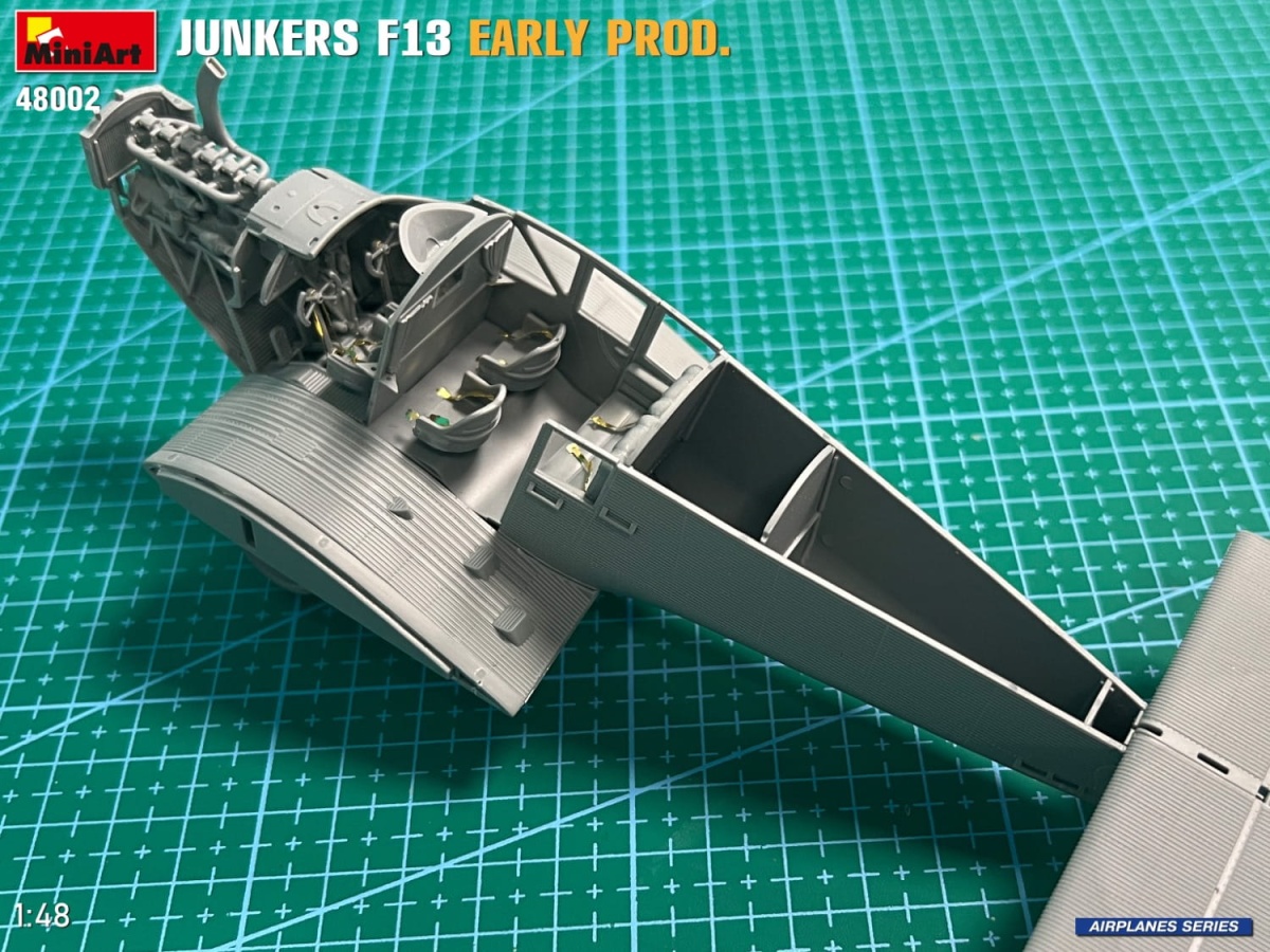 Zdjęcie dodatkowe produktu Junkers F13. Wczesna Produkcja 1:48 MiniArt 48002