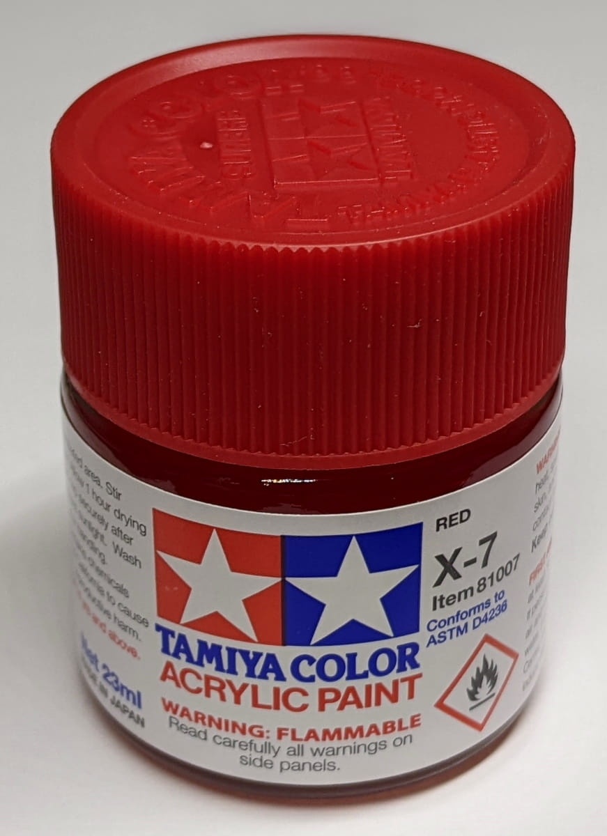 Zdjęcie główne produktu Tamiya 81007 X-7 Red Farba 23ml X7 Acrylic