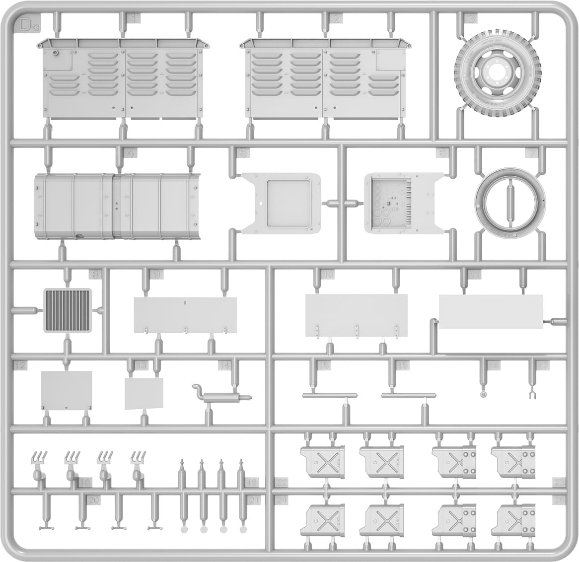 Zdjęcie dodatkowe produktu Przyczepa K-52 Z Agregatem Pe-95 1:35 MiniArt 35426