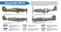 Zdjęcie dodatkowe produktu Royal Air Force paint set Hataka BS07