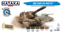 Zdjęcie dodatkowe produktu WW2 Soviet AFV paint set Hataka BS95