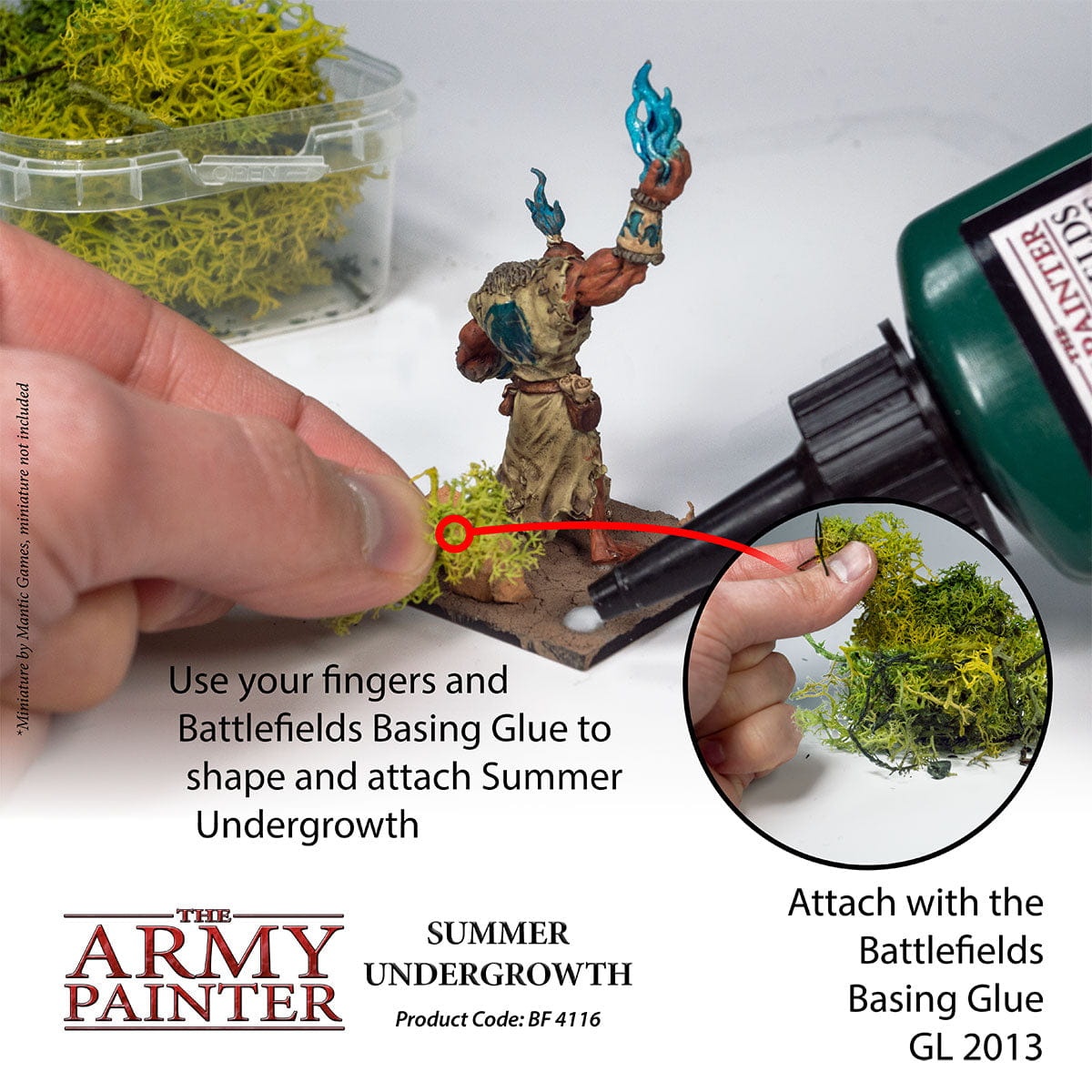 Zdjęcie dodatkowe produktu Battlefield Basing: Summer Undergrowth - The Army Painter