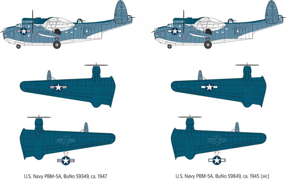 Zdjęcie dodatkowe produktu US Navy PBM5A Mariner (RAAF PBM-3S) 1:72 Academy 12586