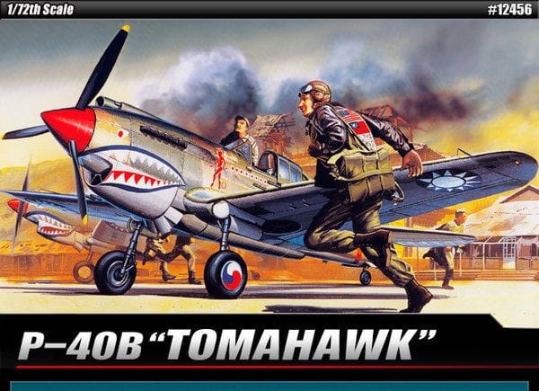 Zdjęcie główne produktu P-40B Tomahawk 1:72 Academy 12456