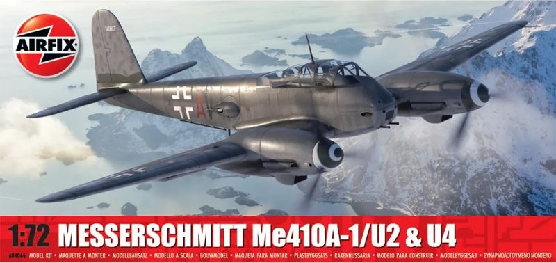 Zdjęcie główne produktu Messerschmitt Me410A-1/U2 and U4 1:72 Airfix 04066