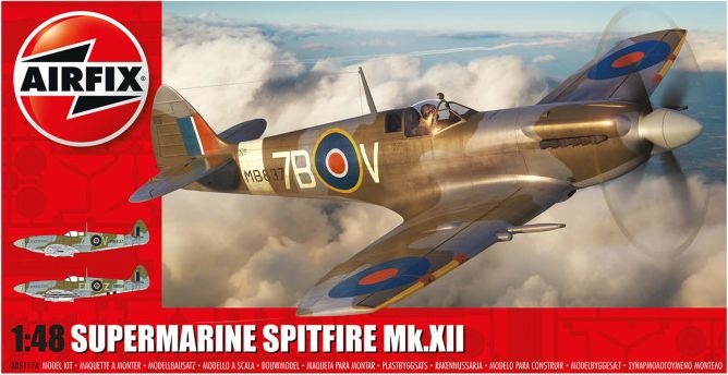 Zdjęcie główne produktu Supermarine Spitfire Mk.XII 1:48 Airfix A05117