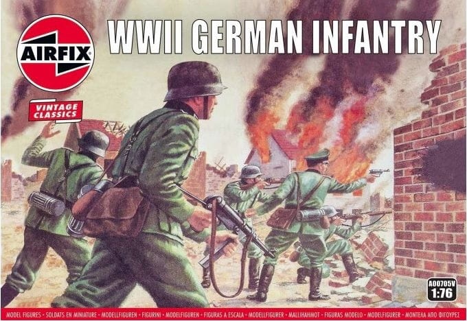 Zdjęcie główne produktu Niemiecka piechota II wojny światowej 1:76 Airfix A00705V