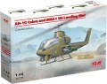 Zdjęcie dodatkowe produktu AH-1G Cobra i M8A1 US Landing Mat 1:48 ICM 48298
