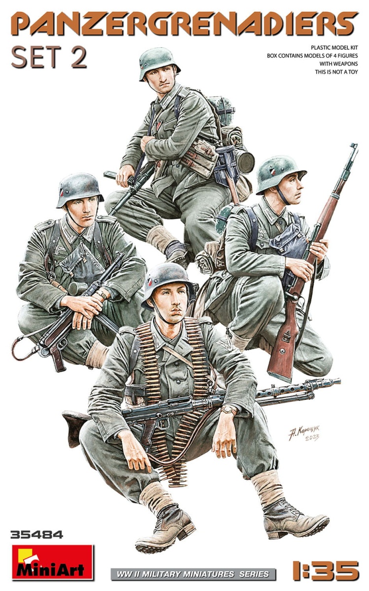Zdjęcie główne produktu Panzergrenadiers Set 2 1:35 MiniArt 35484