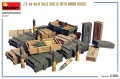 Zdjęcie dodatkowe produktu Pociski 7,5 Cm Kw.k Stu.g Z Pudełkami Na Amunicję 1:35 MiniArt 35457