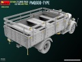 Zdjęcie dodatkowe produktu Niemiecka Ciężarówka 3t Cargo Truck 3,6-36s Mid Prod. Typ Pmq600 1:35 MiniArt 35449