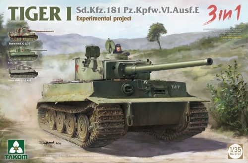 Sd.Kfz.181 Pz.Kfw.VI.Ausf.E Tiger I 1:35 Takom 2192