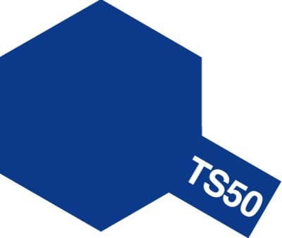 Tamiya 85050 TS-50 Mica Blue Spray Paint 100ml TS50