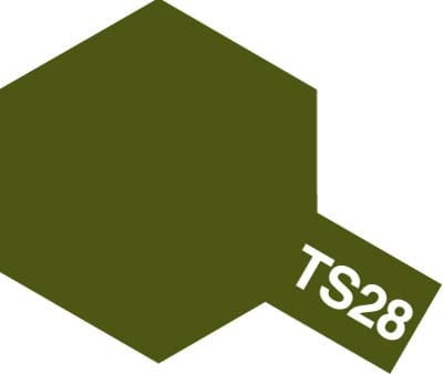 Tamiya 85028 TS-28 Olive Drab 2 Spray Paint 100ml TS28