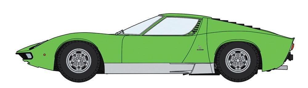 Zdjęcie dodatkowe produktu Lamborghini Miura P400 SV Detail Up Version 1:24 Hasegawa 20439