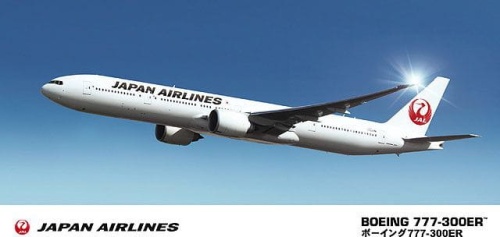 Boeing 777-300ER Japan Airlines JAL 1:200 Hasegawa 10719