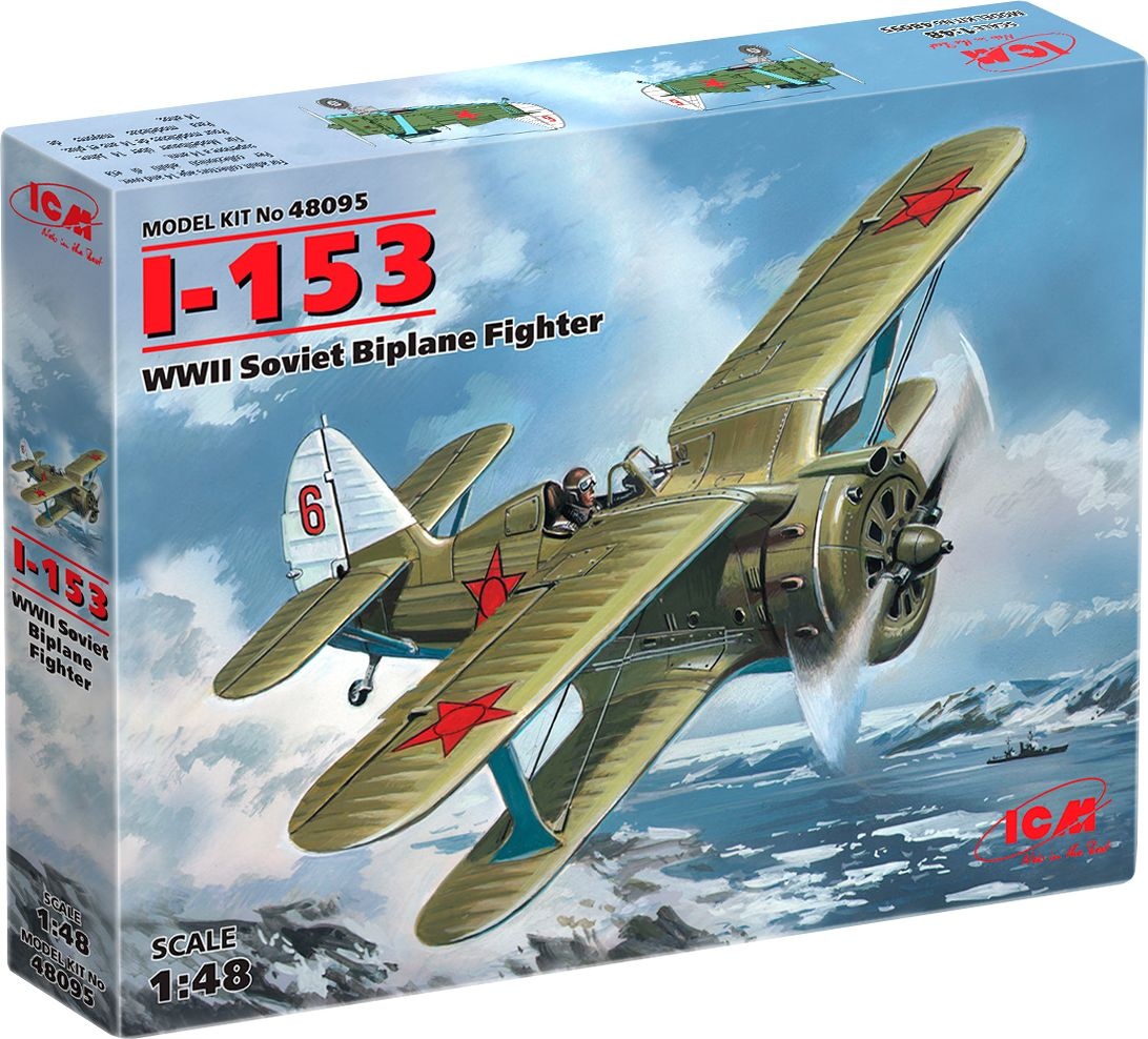 Zdjęcie dodatkowe produktu I-153 Chaika 1:48 ICM 48095