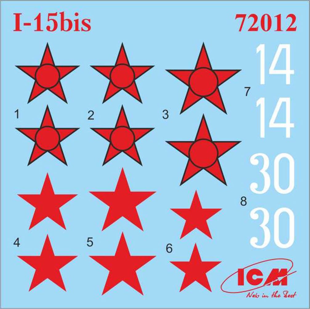 Zdjęcie dodatkowe produktu I-15 bis 1:72 ICM 72012