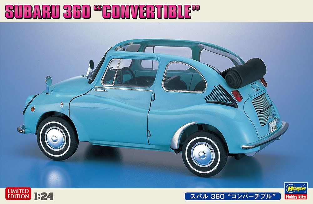 Zdjęcie główne produktu Subaru 360 Convertible 1:24 Hasegawa 20494
