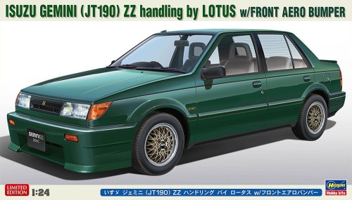 Isuzu Gemini (JT190) ZZ by Lotus with front end 1:24 Hasegawa 20709