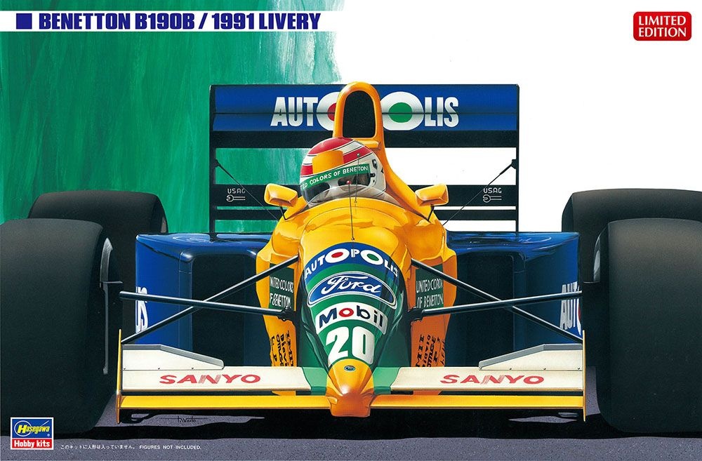 Zdjęcie główne produktu Benetton B190B 1:24 Hasegawa 20713