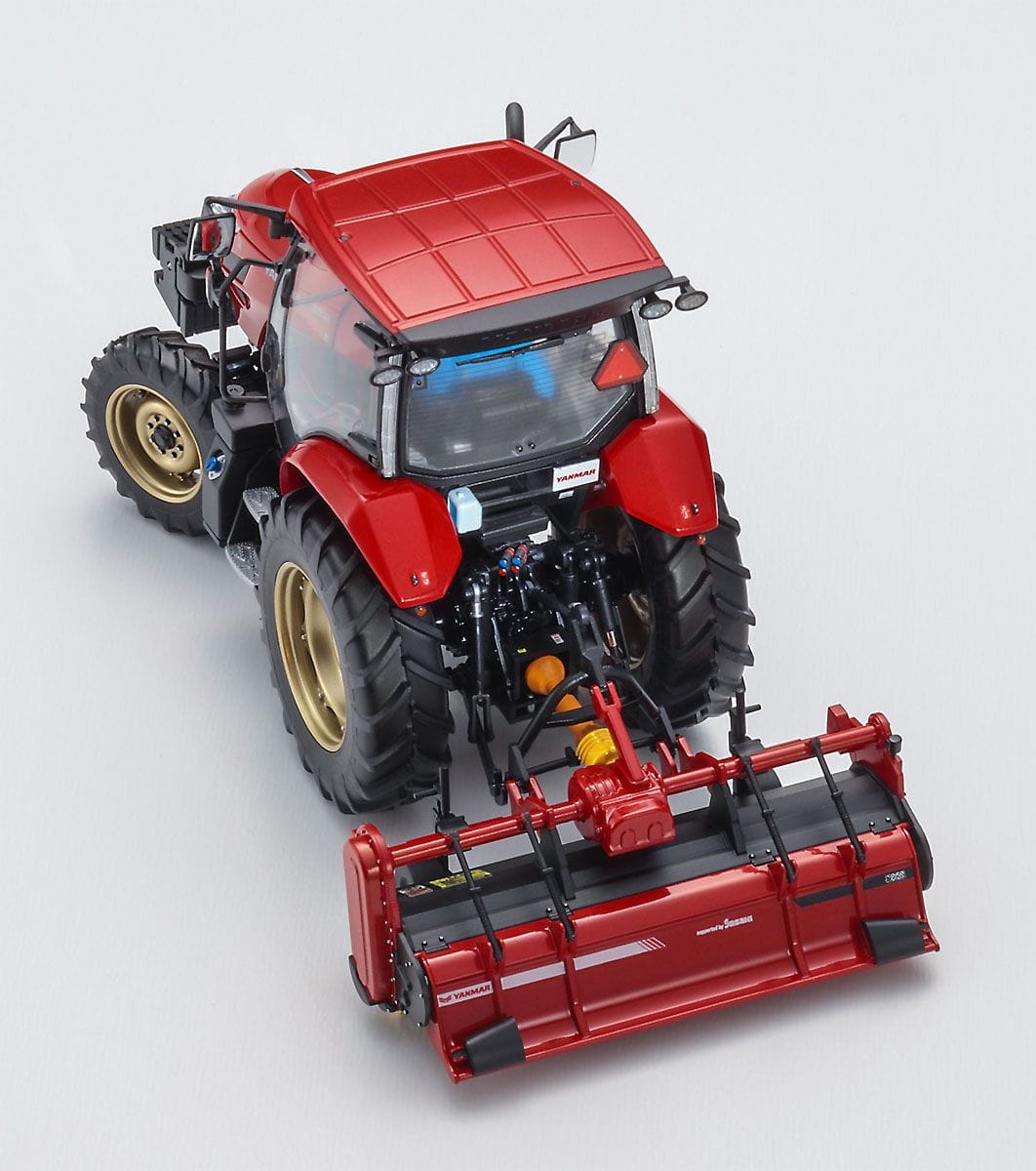 Zdjęcie dodatkowe produktu Ciągnik Yanmar YT5113A Rotary 1:35 Hasegawa 66106