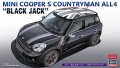 Zdjęcie główne produktu Mini Cooper S Countryman All4 Black Jack 1:24 Hasegawa 20704