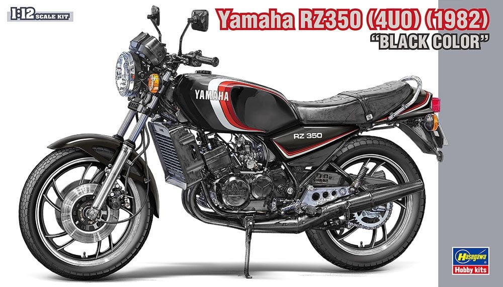 Zdjęcie główne produktu Yamaha RZ350 (4U0) (1982) Black Color 1:12 Hasegawa 21763
