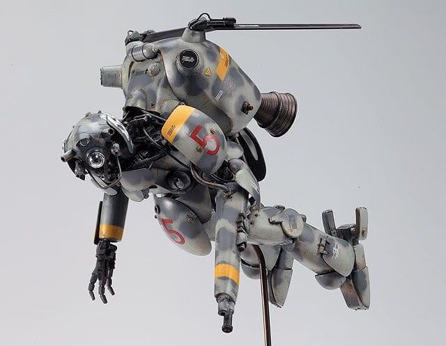 Zdjęcie dodatkowe produktu Altair W.H.J.131 Space Type Humanoid Unmanned Interceptor Grosser Hund 1:20 Hasegawa 64105